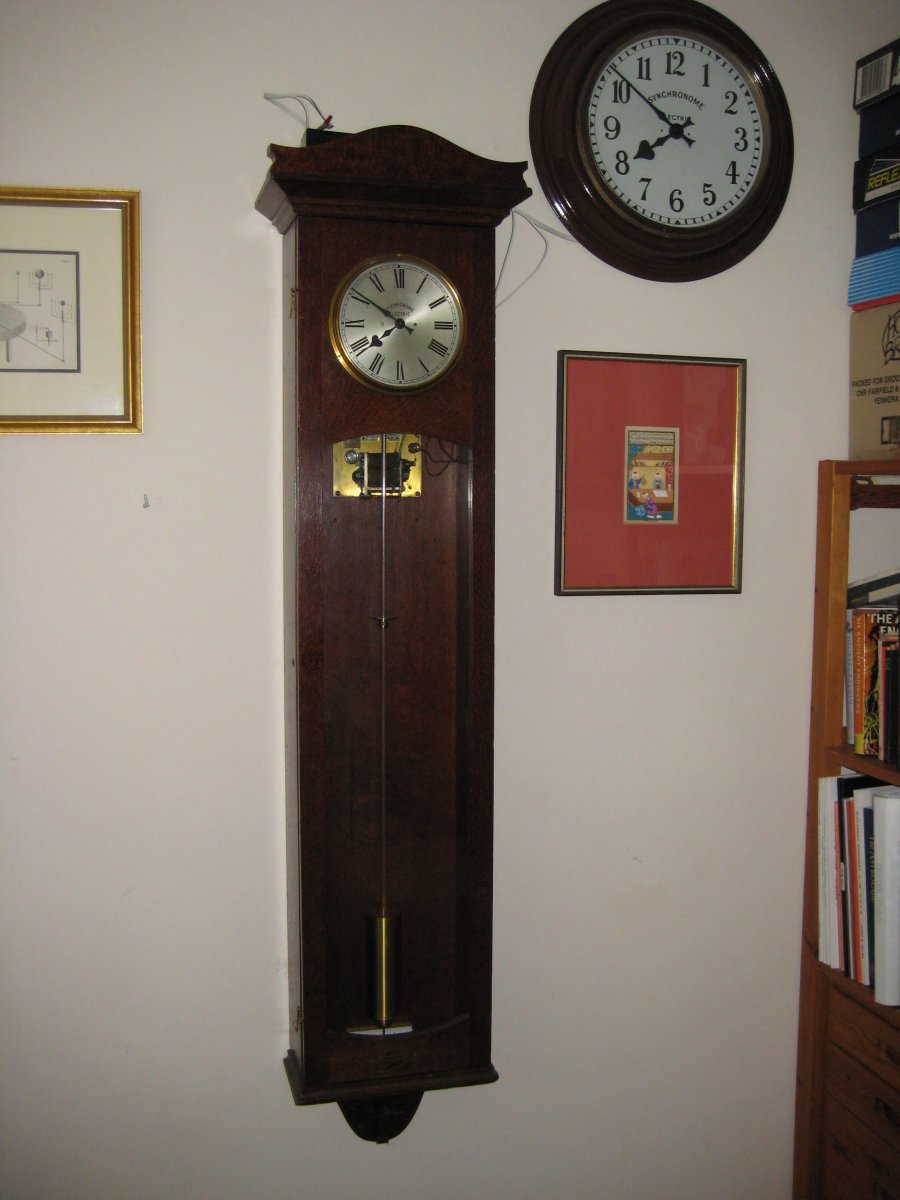 Synchronome Master Clock - Physics Museum - The University of